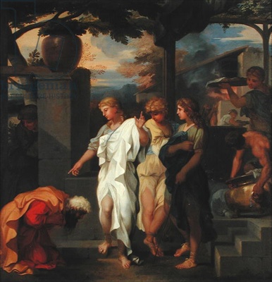 Abraham and three angels